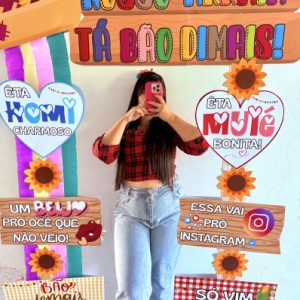 Decoração Espelho Festa Junina 😍