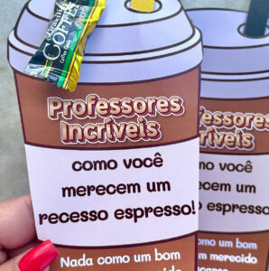Lembrancinha Recesso ☕️