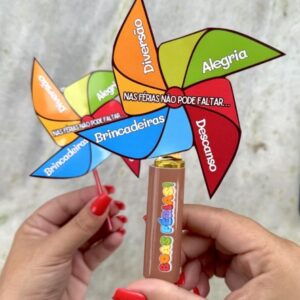 Lembrancinha Cata-vento Férias 🥰