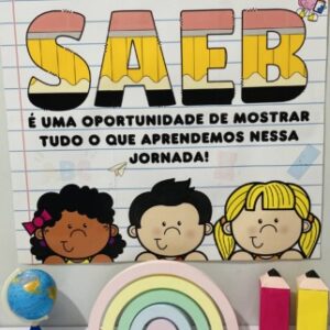 🎓 Painel SAEB + Lembrancinhas