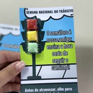  Lembrancinha – Semana Nacional do Trânsito 