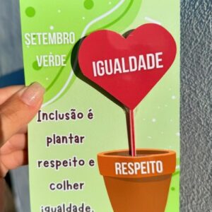 💚 Lembrancinha Setembro Verde