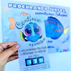 🌊 Kit Reunião – Tema Nemo & Dory 🪸