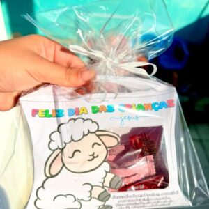 🎁 Caixinhas temáticas Jesus Dia das Crianças 🍭🍨