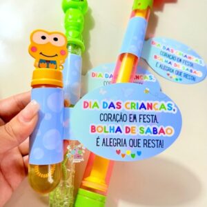 Tag Personalizada para Bolhas de Sabão