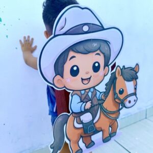 🎒 Mochila Maluca Cowboy 🐴