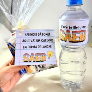 🥪💧 TAG LANCHE + TAG ÁGUA