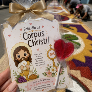 ✨ Lembrancinha Corpus Christi ✨