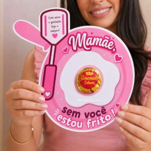 LEMBRANCINHA FRIGIDEIRA DA MAMAE 🍳🤍