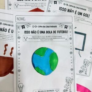 *COPA DA CRIATIVIDADE - COMPLETE O DESENHO* 🧠🎨
