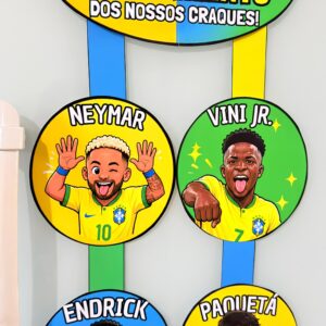 🇧🇷⚽ CUMPRIMENTO DIVERTIDO – TEMA COPA
