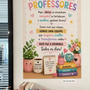 ✨ Painel Motivacional para Professores ✨