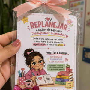 *Lembrancinha Replanejamento* 📖❤️